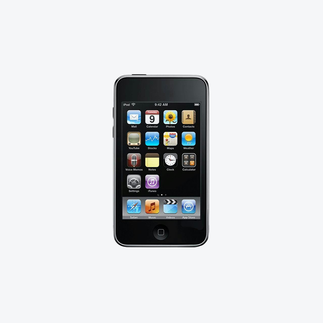 Image of a 3rd generation iPod Touch.