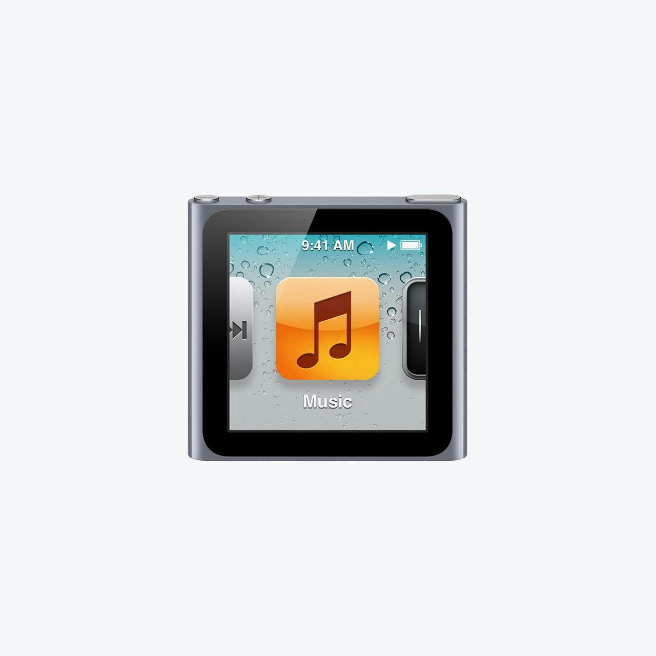 Image of a 6th generation iPod Nano.