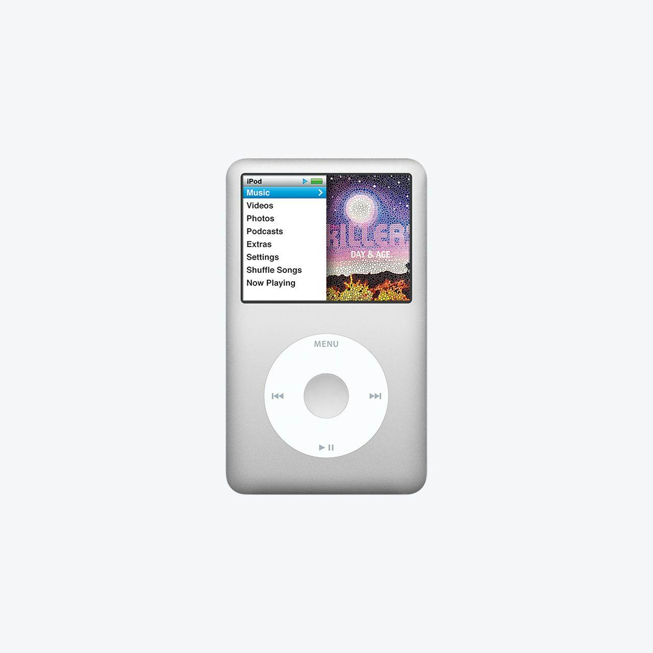 Image of a iPod Classic 7th Generation.